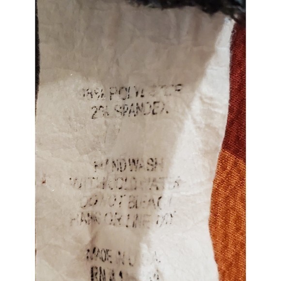 Fantastic Fawn Women's Striped‎ Button Up Blouse Sz Med Oversized Multicolor Top - Picture 8 of 8